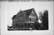 220 ST LAWRENCE AVE, a Queen Anne house, built in Janesville, Wisconsin in 1882.