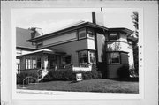 308 ST LAWRENCE AVE, a Prairie School house, built in Janesville, Wisconsin in 1904.