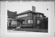 308 ST LAWRENCE AVE, a Prairie School house, built in Janesville, Wisconsin in 1904.