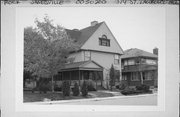 314 ST LAWRENCE AVE, a Shingle Style house, built in Janesville, Wisconsin in 1895.