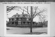 502 ST LAWRENCE AVE, a Prairie School house, built in Janesville, Wisconsin in 1906.