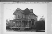 331 N WASHINGTON ST, a Queen Anne house, built in Janesville, Wisconsin in 1889.