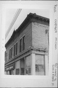 541 VERNAL AVE, a Commercial Vernacular large retail building, built in Milton, Wisconsin in 1890.