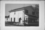 711 E HIGH ST, a Greek Revival warehouse, built in Milton, Wisconsin in 1840.