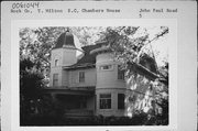5 S JOHN PAUL RD, a Queen Anne house, built in Milton, Wisconsin in 1911.