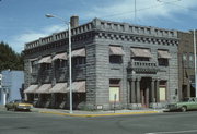 102 W 2ND ST N, a Neoclassical/Beaux Arts retail building, built in Ladysmith, Wisconsin in 1912.