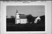 NEW BRIDGE ON COUNTY HIGHWAY D AND CHIPPEWA RIVER, a Front Gabled church, built in Washington, Wisconsin in 1881.