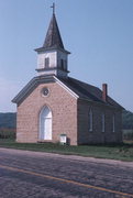 COUNTY HIGHWAY C, a Early Gothic Revival house of worship, built in Honey Creek, Wisconsin in 1880.