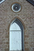 COUNTY HIGHWAY C, a Early Gothic Revival house of worship, built in Honey Creek, Wisconsin in 1880.