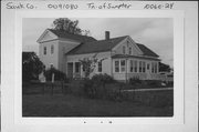 S8897 Keller Rd, a Gabled Ell house, built in Sumpter, Wisconsin in .