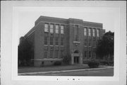 124 2nd ST, a Prairie School school – elem/middle/jr high/high, built in Baraboo, Wisconsin in 1928.
