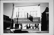 111 2ND ST, a Commercial Vernacular large retail building, built in Baraboo, Wisconsin in 1901.