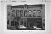 113 3RD AVE, a Italianate grocery, built in Baraboo, Wisconsin in 1872.