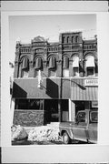 120-124 4TH AVE 120-124 4TH AVE, a Romanesque Revival large retail building, built in Baraboo, Wisconsin in 1886.