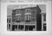 144 4TH AVE, a Romanesque Revival lodging-hotel, built in Baraboo, Wisconsin in 1900.