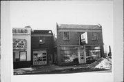 515 BROADWAY, a Commercial Vernacular automobile showroom, built in Baraboo, Wisconsin in 1915.