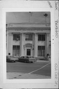 500-502 OAK ST, a Neoclassical/Beaux Arts bank/financial institution, built in Baraboo, Wisconsin in 1926.
