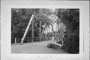 WALNUT ST, OVER BARABOO RIVER, a NA (unknown or not a building) overhead truss bridge, built in North Freedom, Wisconsin in .