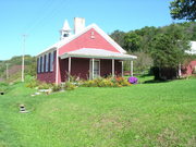 16224 MARION TWP., a Front Gabled one to six room school, built in Marion, Wisconsin in 1864.