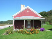 16224 MARION TWP., a Front Gabled one to six room school, built in Marion, Wisconsin in 1864.