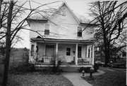 301 E BROADWAY, a Queen Anne house, built in Rock Springs, Wisconsin in 1906.