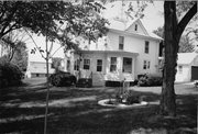 406 E BROADWAY, a Queen Anne house, built in Rock Springs, Wisconsin in 1912.