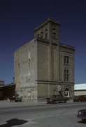 713 S MAIN ST, a Romanesque Revival brewery/distillery/winery, built in Shawano, Wisconsin in 1914.