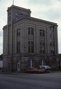 713 S MAIN ST, a Romanesque Revival brewery/distillery/winery, built in Shawano, Wisconsin in 1914.