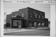 W1043 MAIN LANEY DRIVE, a Commercial Vernacular large retail building, built in Maple Grove, Wisconsin in 1924.
