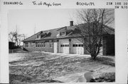 W1043 MAIN LANEY DRIVE, a Commercial Vernacular large retail building, built in Maple Grove, Wisconsin in 1924.