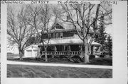 N1025 STATE HIGHWAY 55, a American Foursquare house, built in Maple Grove, Wisconsin in 1915.