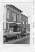 143 W MAIN ST (US HIGHWAY 12), a Commercial Vernacular retail building, built in Cambridge, Wisconsin in 1890.