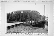 STATE HIGHWAY 22 OVER WOLF RIVER, a NA (unknown or not a building) bridge, built in Belle Plaine, Wisconsin in 1936.