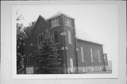 SW CNR OF HUNTING RD AND ST JOHN'S CHURCH RD, a English Revival Styles church, built in Belle Plaine, Wisconsin in 1921.