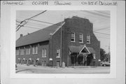 CA.115 E DIVISION ST, a English Revival Styles social recreational/fraternal hall, built in Shawano, Wisconsin in 1928.