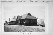 CA. 640 E GREEN BAY ST, a Astylistic Utilitarian Building depot, built in Shawano, Wisconsin in 1907.