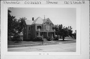 120 S LINCOLN ST, a Queen Anne house, built in Shawano, Wisconsin in 1913.