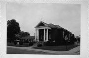 244 S Main St, a Neoclassical/Beaux Arts house of worship, built in Shawano, Wisconsin in 1925.