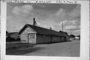 620 S MAIN ST, a Astylistic Utilitarian Building depot, built in Shawano, Wisconsin in 1904.