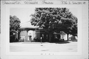 336 S SAWYER ST, a English Revival Styles funeral home, built in Shawano, Wisconsin in 1935.