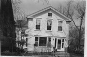 940 SPAIGHT ST, a Greek Revival house, built in Madison, Wisconsin in 1856.