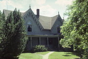 101 3RD ST, a Early Gothic Revival house, built in Hudson, Wisconsin in 1860.