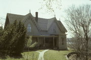 101 3RD ST, a Early Gothic Revival house, built in Hudson, Wisconsin in 1860.