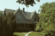 101 3RD ST, a Early Gothic Revival house, built in Hudson, Wisconsin in 1860.