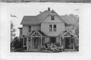 C. 617 W HAMILTON ST, a Queen Anne house, built in Stoughton, Wisconsin in 1897.