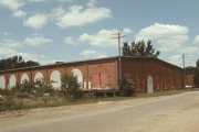 MONROE ST N, a Astylistic Utilitarian Building repair shop/roundhouse, built in North Hudson, Wisconsin in 1890.