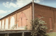 MONROE ST N, a Astylistic Utilitarian Building repair shop/roundhouse, built in North Hudson, Wisconsin in 1890.