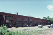 MONROE ST N, a Astylistic Utilitarian Building repair shop/roundhouse, built in North Hudson, Wisconsin in 1890.