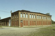 MONROE ST N, a Astylistic Utilitarian Building roundhouse/repair shop/car barn, built in North Hudson, Wisconsin in 1904.