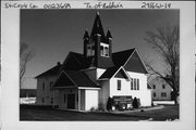 893 US HIGHWAY 63, a Queen Anne house of worship, built in Baldwin, Wisconsin in 1905.
